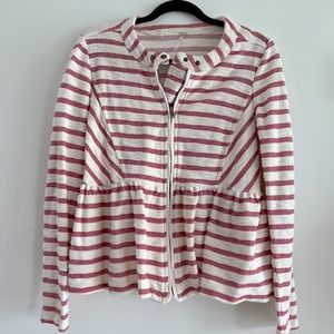 FREE PEOPLE striped blazer
